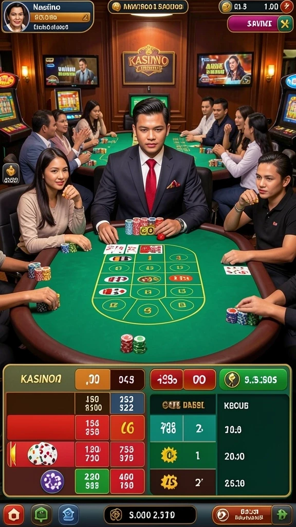 4p4p - Karakter dengan kemampuan unik untuk setiap jenis permainan.