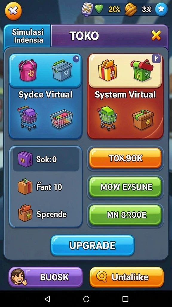 9sl - Tampilan antarmuka yang menarik dan user-friendly.