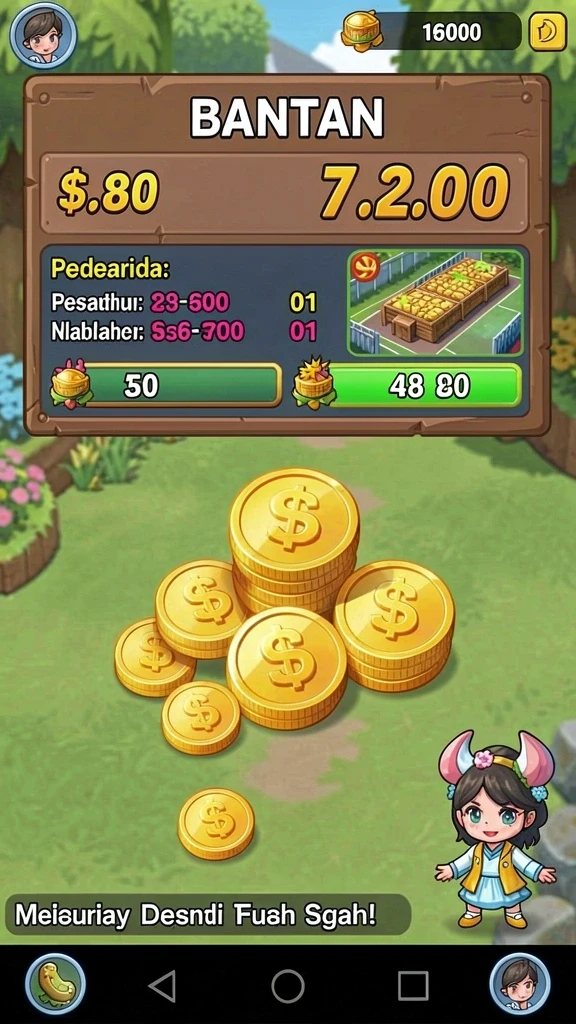 idrgame - Tampilan antarmuka IDRGAME yang ramah pengguna.