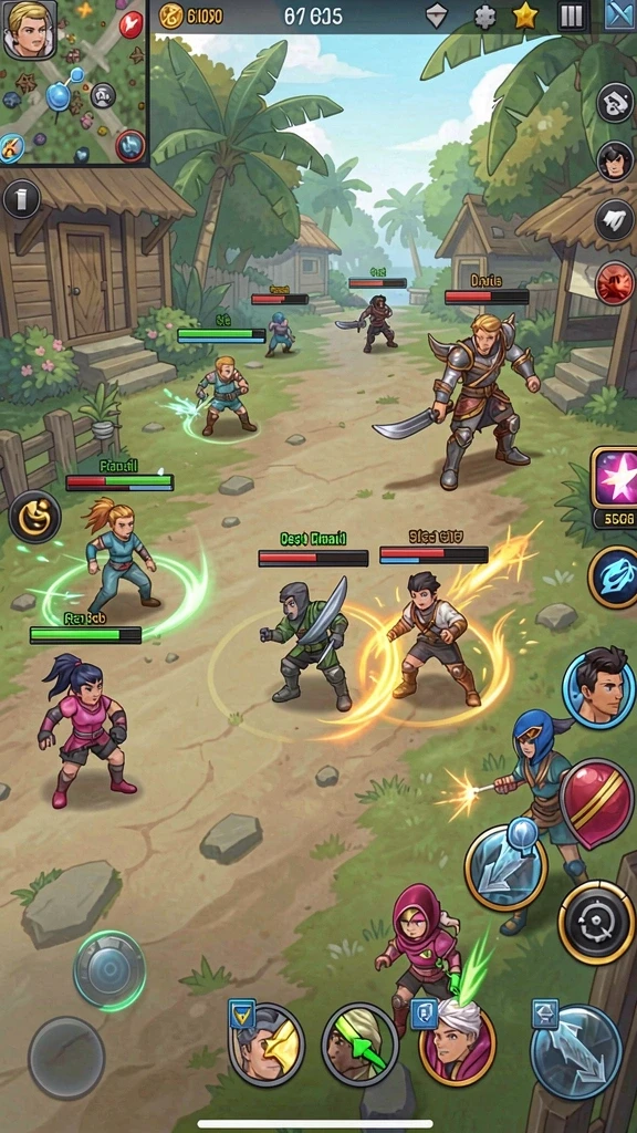 idrgame - Fitur multiplayer yang memungkinkan bermain dengan teman.