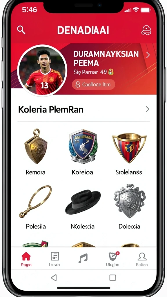 ko857 - Karakter unik dengan desain menarik dalam permainan.