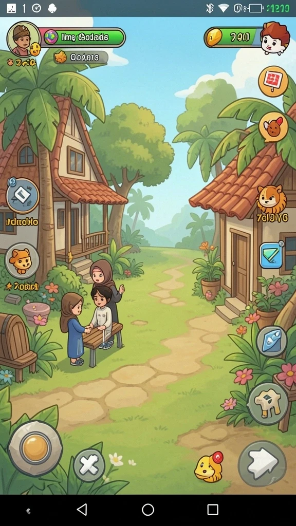 rp99 - Fitur multiplayer yang memungkinkan bersaing dengan teman.