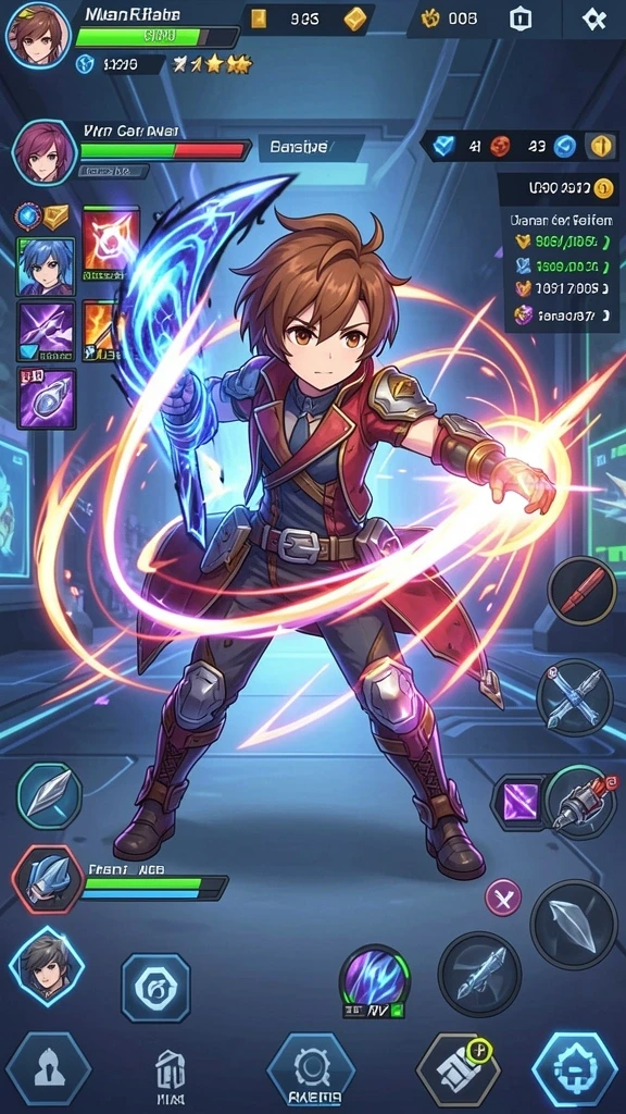valir4d - Screenshot menunjukkan level terbaru yang menantang.